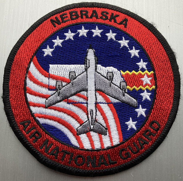 PATCH43 | ARD Souvenirs Patches | 100mm Embroidered Patch - Air National Guard, Nebraska.