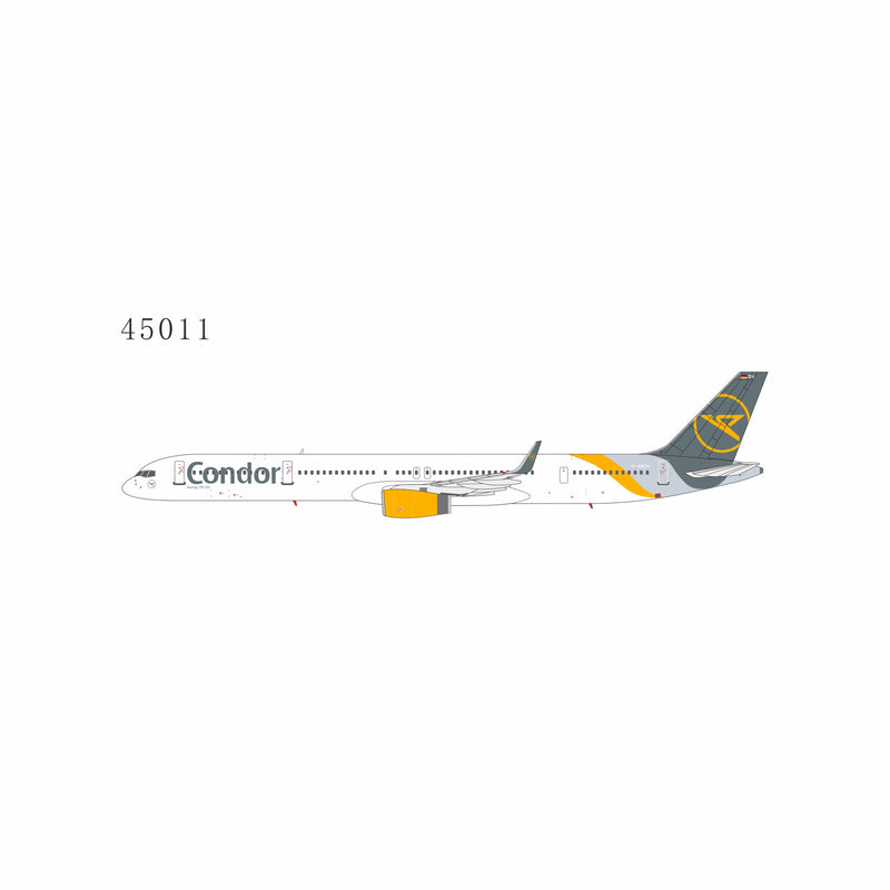 NG45011 | NG Models 1:400 | Boeing 757-300/w Condor D-ABON (Condor / Thomas Cook Airlines hybrid livery) | is due August 2026