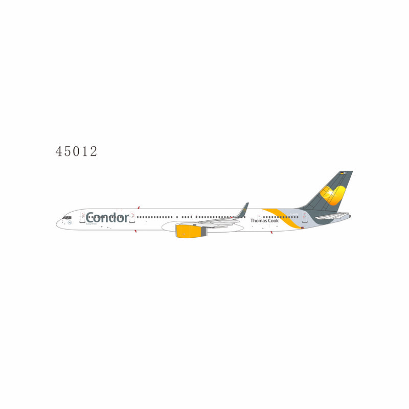 NG45012 | NG Models 1:400 | Boeing 757-300/w Condor D-ABOK Condor / Thomas Cook Airlines hybrid livery with heart tail) | is due August 2026