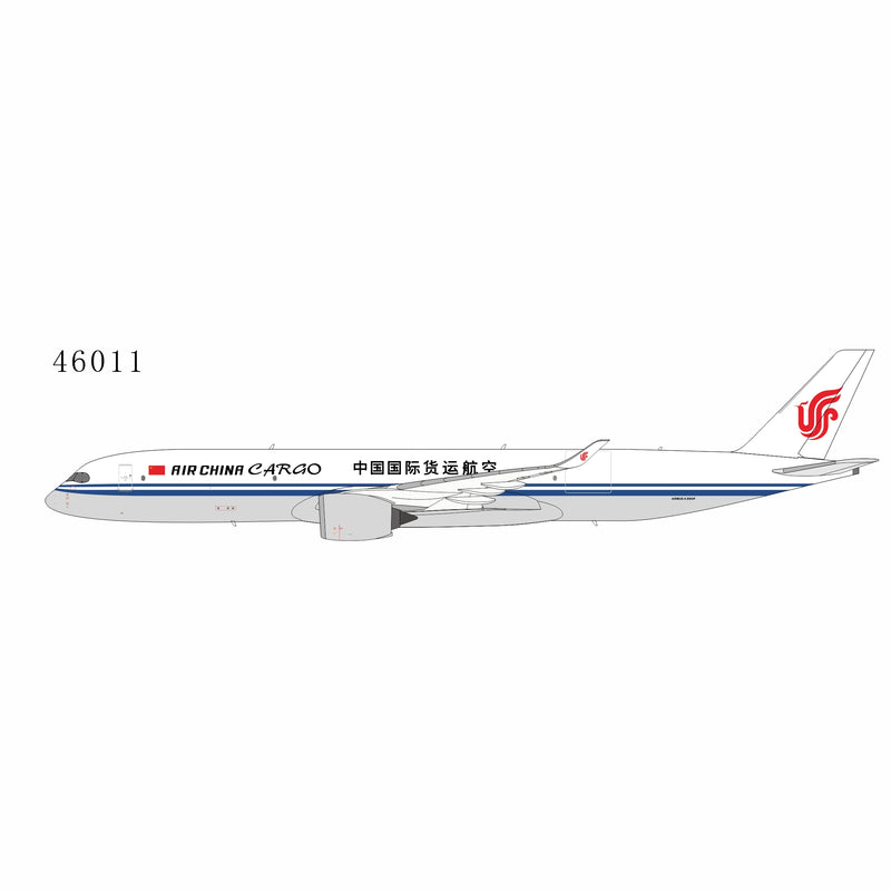 NG46011 | NG Models 1:400 | Airbus A350F Air China Cargo black Cargo titles; with flag) | is due August 2026
