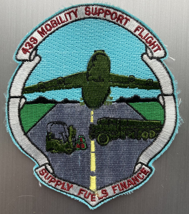 PATCH46 | ARD Souvenirs Patches | 110mm Embroidered Patch - 439 Mobility Support Flight.