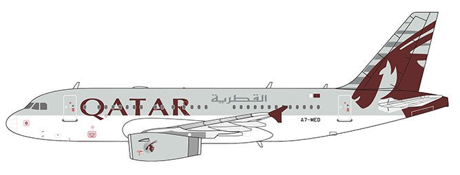 NG49028 | NG Models 1:400 | Airbus A319-100 ACJ Qatar Amiri Flight A7-HHJ