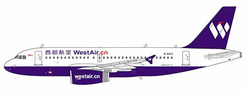 NG49032 | NG Models 1:400 | Airbus A319 West Air B-6413 | was due February 2025