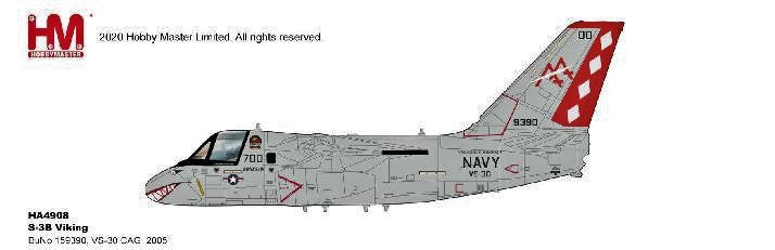 HA4908 | Hobby Master Military 1:72 | S-3B Viking US Navy 159390 VS-30 CAG