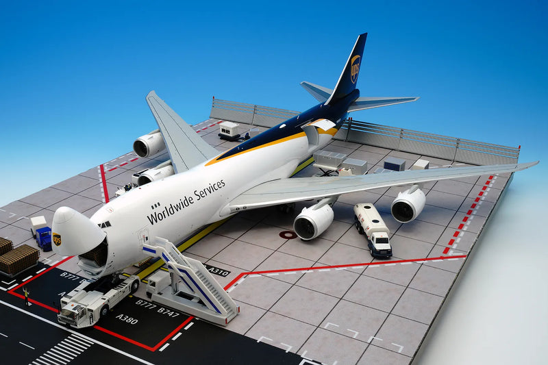 L2187C | SQ Wings | B747-8F UPS N605UP Interactive Series