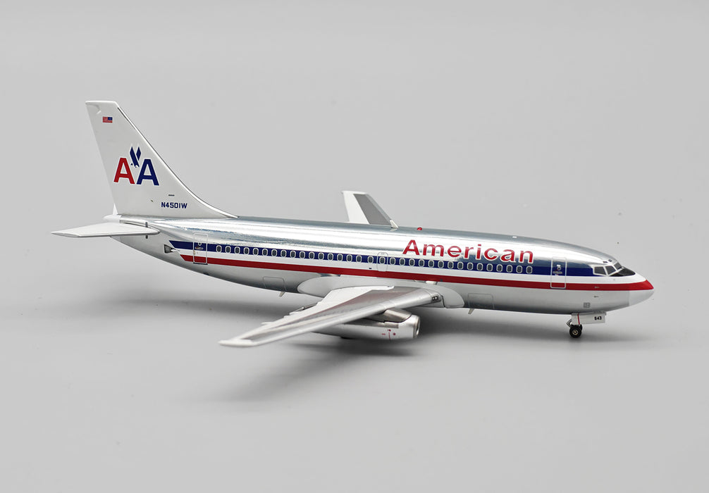 IF732AA0925P | InFlight200 1:200 | Boeing 737-247 American Airlines N4501W Polished With Stand | is due August 2025