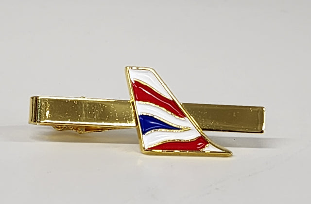 BATB004 | Other Gifts | British Airways 'Chatham Tail' tie bar in gold