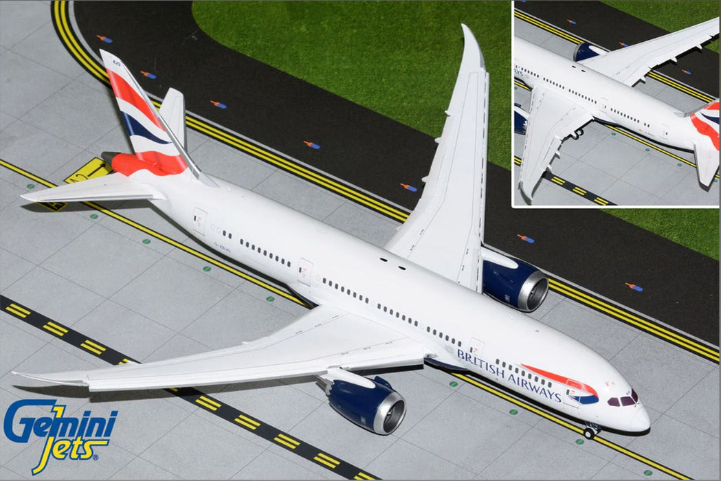 G2BAW1120F | Gemini200 1:200 | Boeing 787-8 British Airways G-ZBJG flaps down