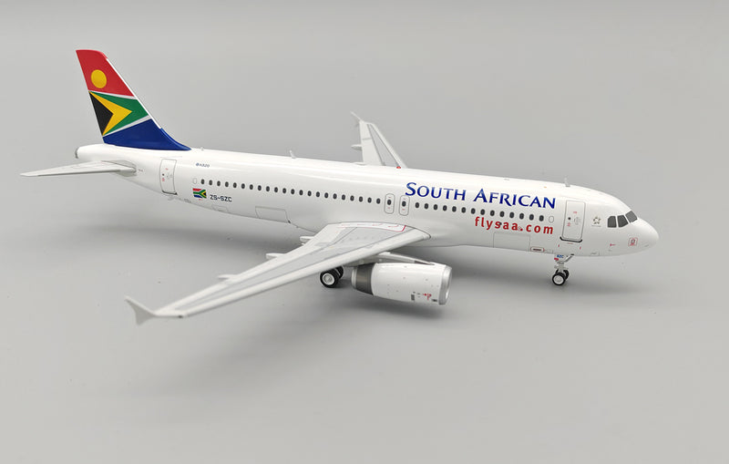 IF320SA0525 | InFlight200 1:200 | Airbus A320-232, South African Airways ZS-SZC with stand| is due July 2025