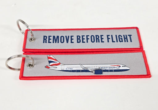 RBFG-TTSC | Gifts Key Rings | Airbus A320neo British Airways G-TTSC