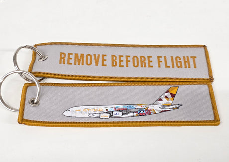 RBFA6-APC | Gifts Key Rings | Airbus A380-861 Etihad A6-APC
