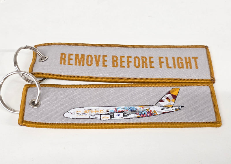 RBFA6-APC | Gifts Key Rings | Airbus A380-861 Etihad A6-APC