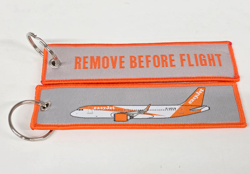 RBFG-UZLN | Gifts Key Rings | Airbus A320neo Easyjet G-UZLN