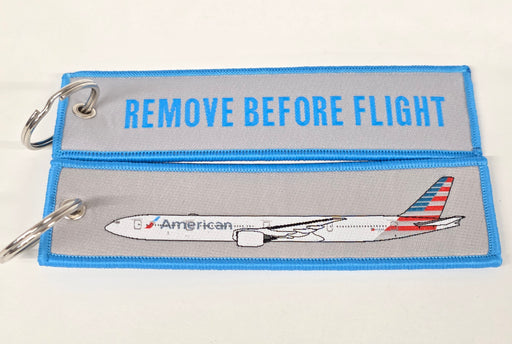 RBFAB777 | Gifts Key Rings | Boeing 777 American Airlines