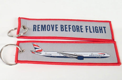 RBFG-STBA | Gifts Key Rings | Boeing 777-336(ER) British Airways G-STBA
