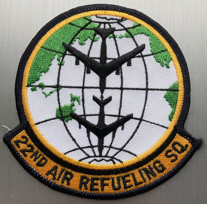 PATCH50 | ARD Souvenirs Patches | 100mm Embroidered Patch - 22nd Air Refueling Sqn.