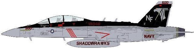 HA5157 | Hobby Master Military 1:72 | EA-18G Growler US Navy VAQ-141 166928 'shadowhawks'