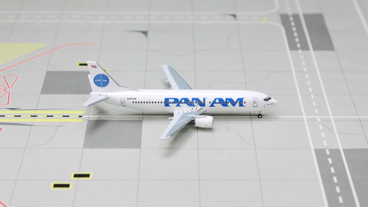 PM52308 | Panda Models 1:400 | Boeing 737-400 Pan American Airways N407KW | was due July 2023