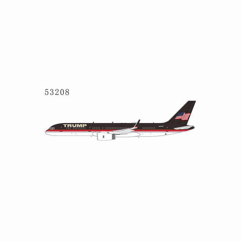 NG53208 | NG Models 1:400 |The Trump Organization Boeing 757-200/w N757AF (with national flag on tail)