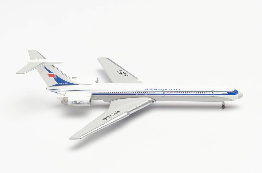 534130 | Herpa Wings 1:500 | Ilyushin IL-62M Aeroflot CCCP-86700