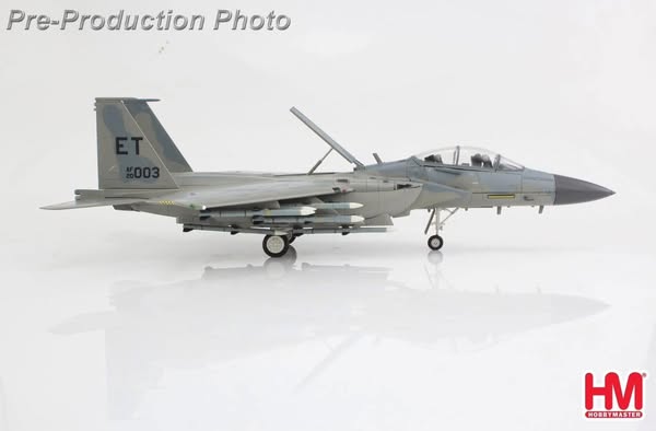 HA4568 | Hobby Master Military 1:72 | F-15EX Eagle II AF20-003, 96th Test Wing, Eglin AFB, Dec 2003 (w/16 x AIM-120, 2 x AIM-9) | is due August 2025
