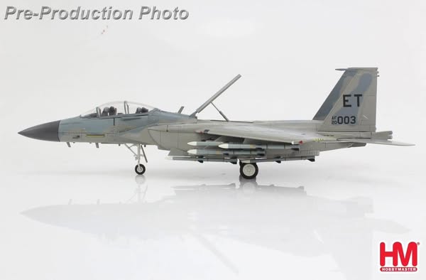 HA4568 | Hobby Master Military 1:72 | F-15EX Eagle II AF20-003, 96th Test Wing, Eglin AFB, Dec 2003 (w/16 x AIM-120, 2 x AIM-9) | is due August 2025