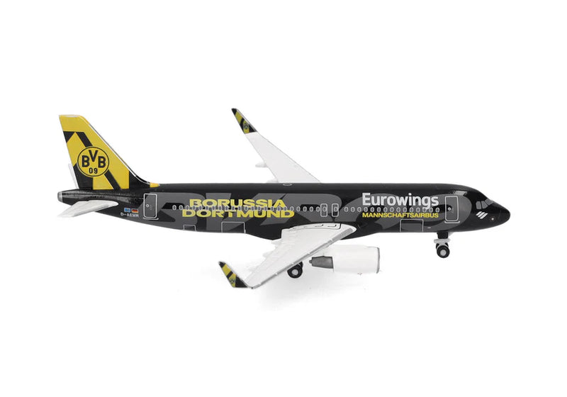 538657 | Herpa Wings 1:500 | Airbus A320 Eurowings 'BVB MANNSCHAFTS' D-AEWM