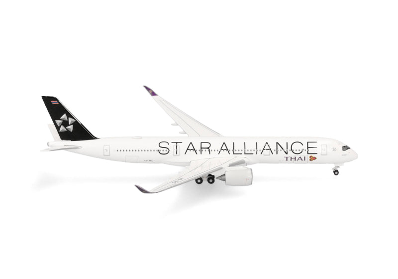 538978 | Herpa Wings 1:500 | Airbus A350-900 Thai Airways "Star Alliance" HS-THU