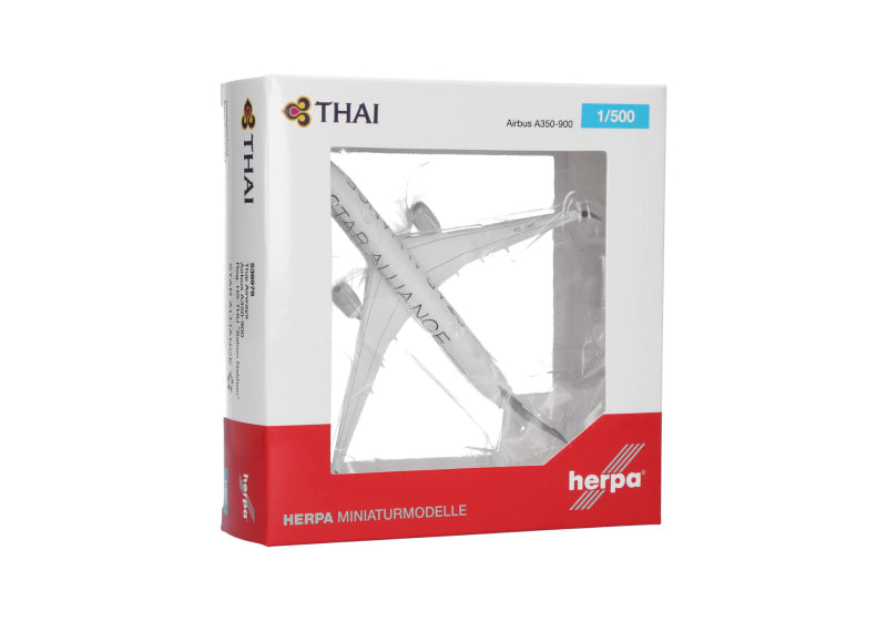 538978 | Herpa Wings 1:500 | Airbus A350-900 Thai Airways "Star Alliance" HS-THU