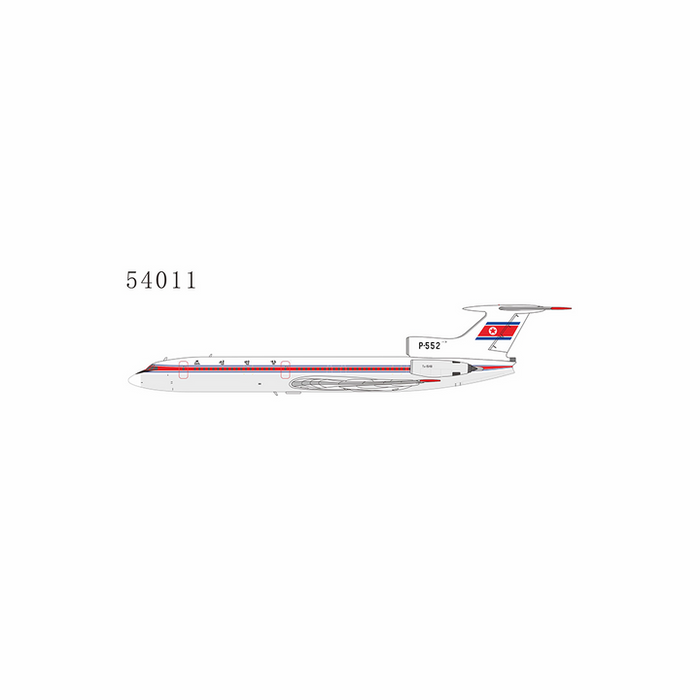 NG54011 | NG Models 1:400 | Tu-154B Chosonminhang (North Korea) P-552 (1970's livery) | was due December 2024