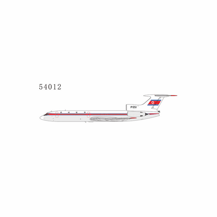 NG54012 | NG Models 1:400 | Tu-154B Chosonminhang (North Korea) P-551 (1970's livery) | was due December 2024