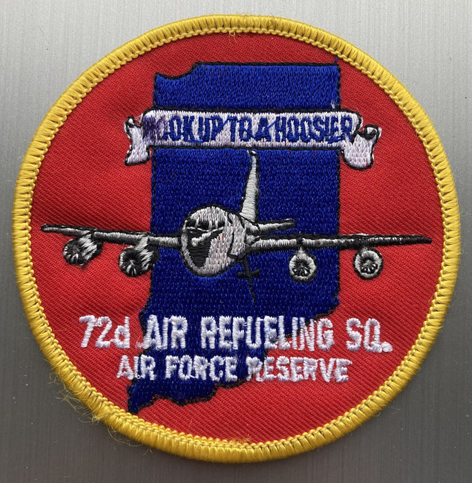 PATCH54 | ARD Souvenirs Patches | 85mm Embroidered Patch - 72nd Air Refueling Sqn, Air Force Reserve.