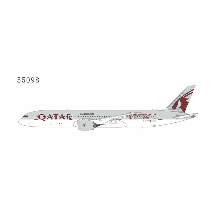 NG55098 | NG Models 1:400 | Boeing 787-9 Dreamliner Qatar Airways A7-BHC (FIFA World Cup Qatar 2022)