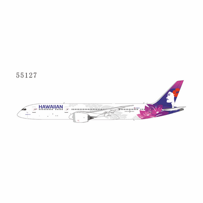 NG55127 | NG Models 1:400 | Boeing 787-9 Dreamliner Hawaiian Air N781HA (first 787-9 Dreamliner received by HA Kapuahi | was due December 2024