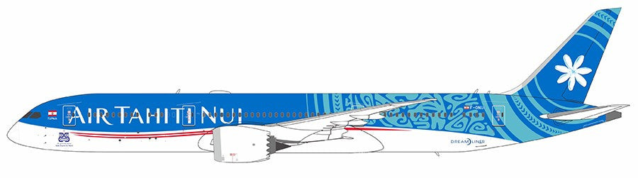 NG55131 | NG Models 1:400 | Boeing 787-9 Dreamliner Air Tahiti Nui F-ONUI (25th anniversary sticker Tupaia | was due February 2025