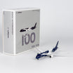 Boeing 787-9 Dreamliner model aircraft in Lufthansa 100th Anniversary livery.