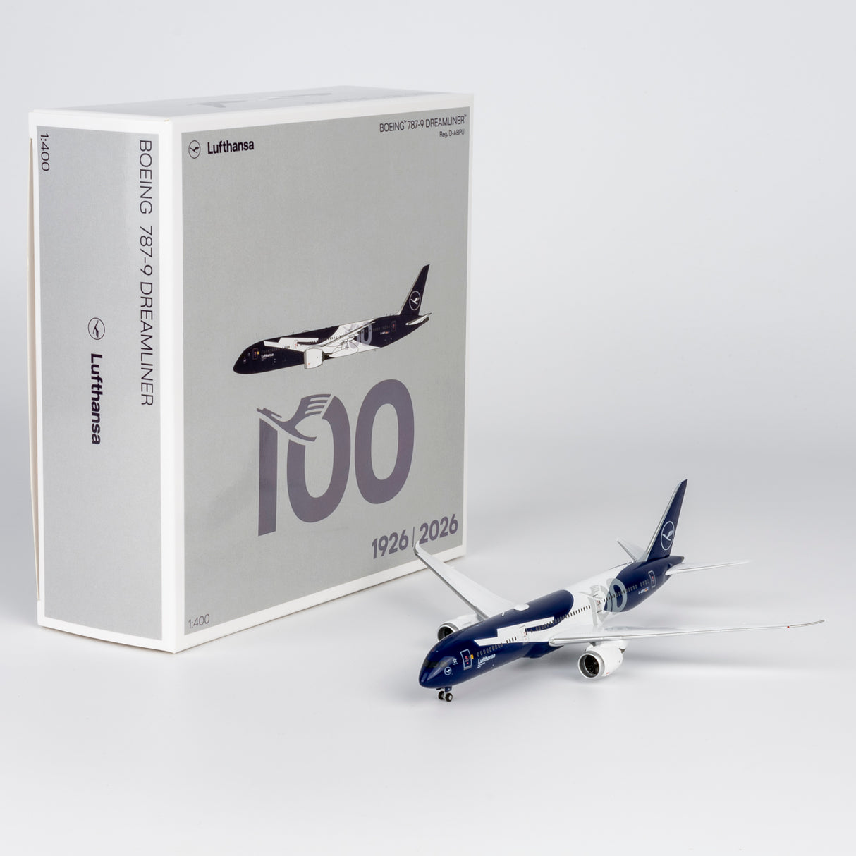 NG55153 | NG Models 1:400 | Boeing 787-9 Dreamliner Lufthansa D-ABPU (100th Anniversary livery)