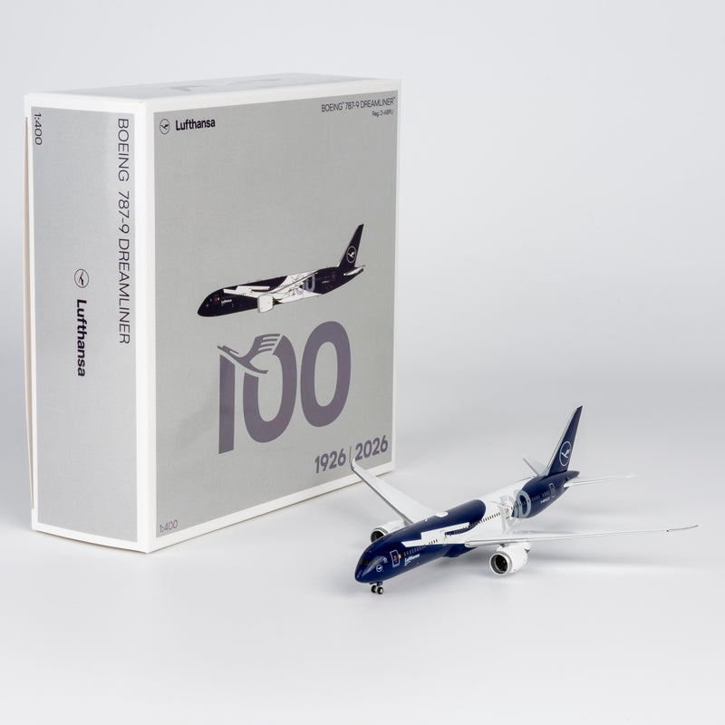 NG55153 | NG Models 1:400 | Boeing 787-9 Dreamliner Lufthansa D-ABPU (100th Anniversary livery) | is due January 2026