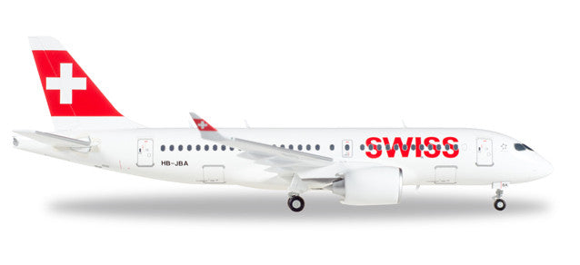 558471-002 | Herpa Wings 1:200 1:200 | Airbus A220-100 Swiss International Air Lines HB-JBH Ascona