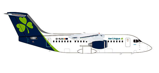 559928 | Herpa Wings 1:200 1:200 | BAe 146-200 Avro RJ85 Aer Lingus EI-RJI, 'CityJet' (die-cast with stand)