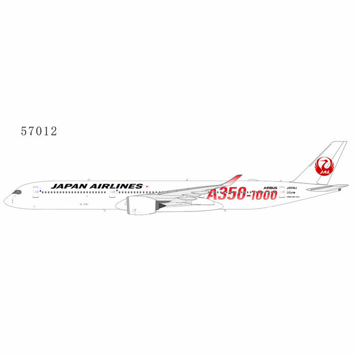 NG57012 | NG Models 1:400 | Airbus A350-1000 Japan Airlines (JAL) JA01WJ with red A350-1000 | is due March 2025