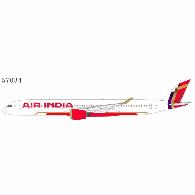 NG57034 | NG Models 1:400 | Airbus A350‑1000 Air India VT-JRO | is due August 2026