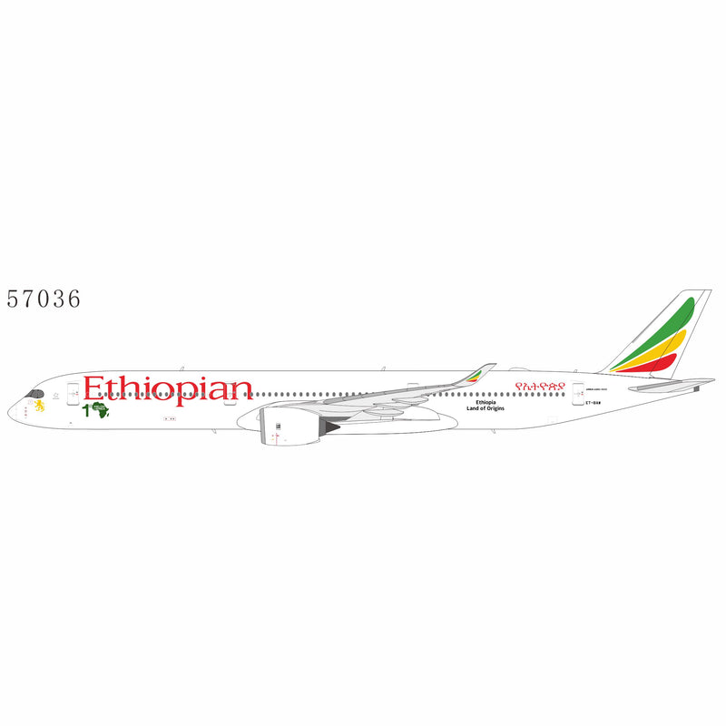 NG57036 | NG Models 1:400 | Airbus A350‑1000 Ethiopian Airlines ET-BAW ("1st A350-1000 in Africa" sticker) | is due August 2026