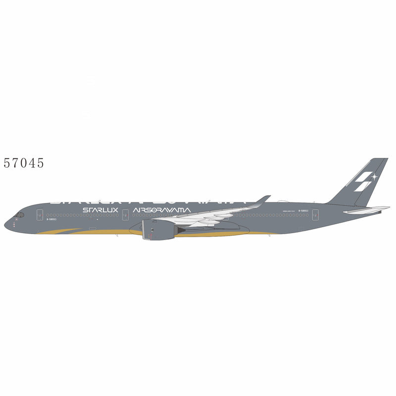 NG57046 | NG Models 1:400 | Airbus A350‑1000 Starlux Airlines B-58553 Airsorayama Silver | is due August 2026