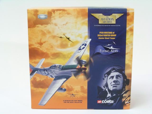 AA49302 | Corgi 1:72 | P51D Mustang, 363rd Fighter Group, Charles 'Chuck' Yeager