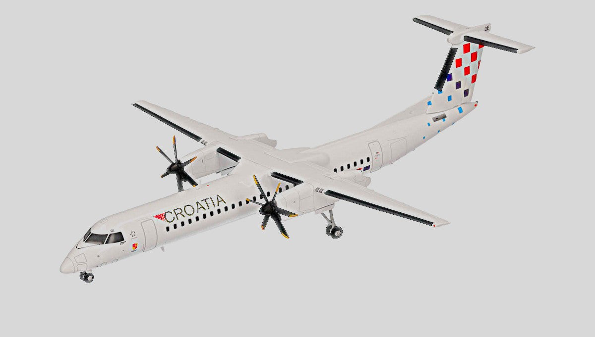 573108 | Herpa Wings 1:200 | Bombardier Dash 8-Q400 Croatia Airlines 9A-CQE