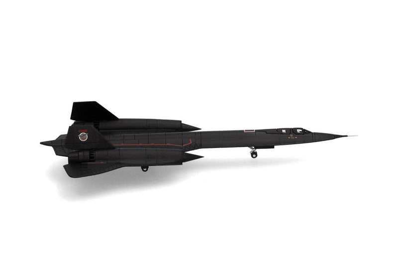 573283 | Herpa Wings 1:200 | Lockheed SR-71A Blackbird USAF 9th SRW Detachment 4, RAF Mildenhall Farewell-Dartboard 61-7980