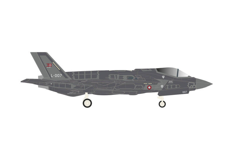 573603 | Herpa Military 1:200 | Royal Danish Air Force Lockheed Martin F-35A Lightning II - Eskadrille 727, Skrydstrup AB - L-007