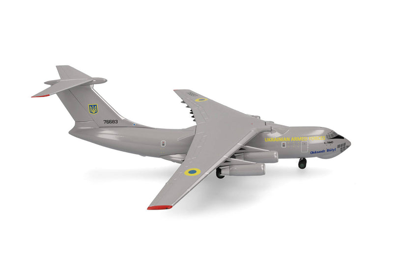 573610 | Herpa Military 1:200 | Ukrainian Air Force Ilyushin IL-76 - 25th Transport Aviation Brigade - 76683 | was due June 2025