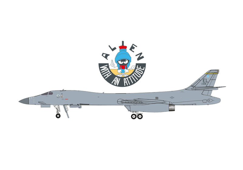 573658 | Herpa Wings 1:200 | Rockwell B-1B Lancer U.S. Air Force - 37th Bomb Sqn, Ellsworth AB Alien with an Attitude - 86-0108 | is due June 2025
